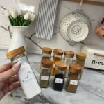 خرید جای ادویه درب چوبی | فروشگاه گالری لبخند