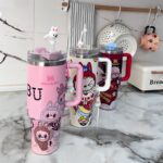 خرید تامبلر استنلی لبوبو وارداتی | فروشگاه گالری لبخند