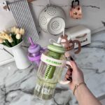 خرید قمقمه اسموتی وارداتی همراه نی آسان نوش - Image 2