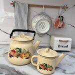 خرید کتری قوری لعاب ضد خش | فروشگاه گالری لبخند