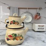 خرید کتری قوری لعاب ضد خش | فروشگاه گالری لبخند