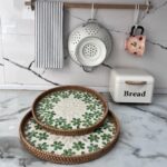 خرید سینی کف صدفی نی بامبو | فروشگاه گالری لبخند