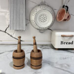 هاون چوبی جنس چوب راش | فروشگاه گالری لبخند