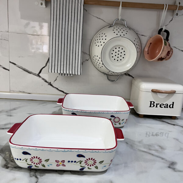 خرید ظرف سرو سرامیکی ۱/۵ لیتری | گالری لبخند