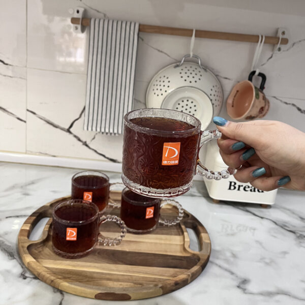 خرید استکان دسته مروارید | گالری لبخند