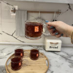 استکان دسته مروارید