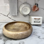 کاسه چوبی چوب گردو | گالری لبخند