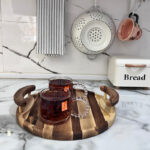 خرید سینی چوبی چوب گردو | فروشگاه گالری لبخند