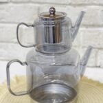 ست کتری و قوری پیرکس دودی | گالری لبخند